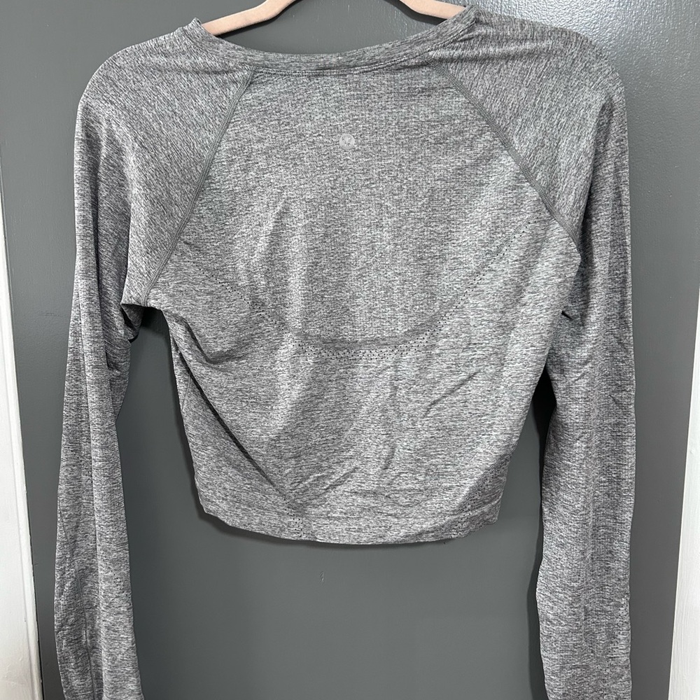 Lululemon Cropped Swiftly Long Sleeve - Picture 5 of 5